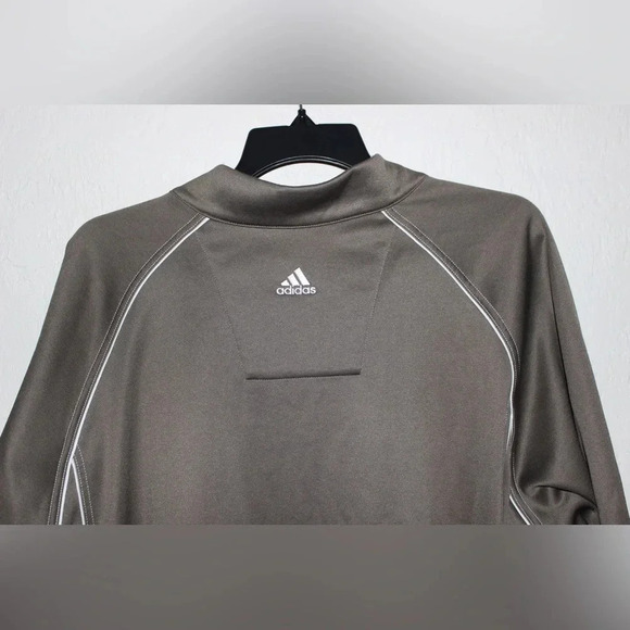 Adidas Golf Climalite Performance Quarter Zip Jacket 2XL - Picture 9 of 13